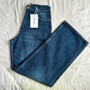 Frame High n Tight wide leg jeans